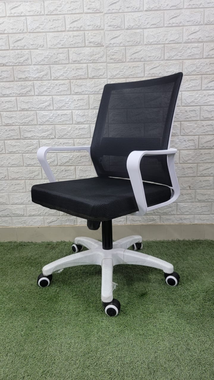 White Mesh Executive Chair