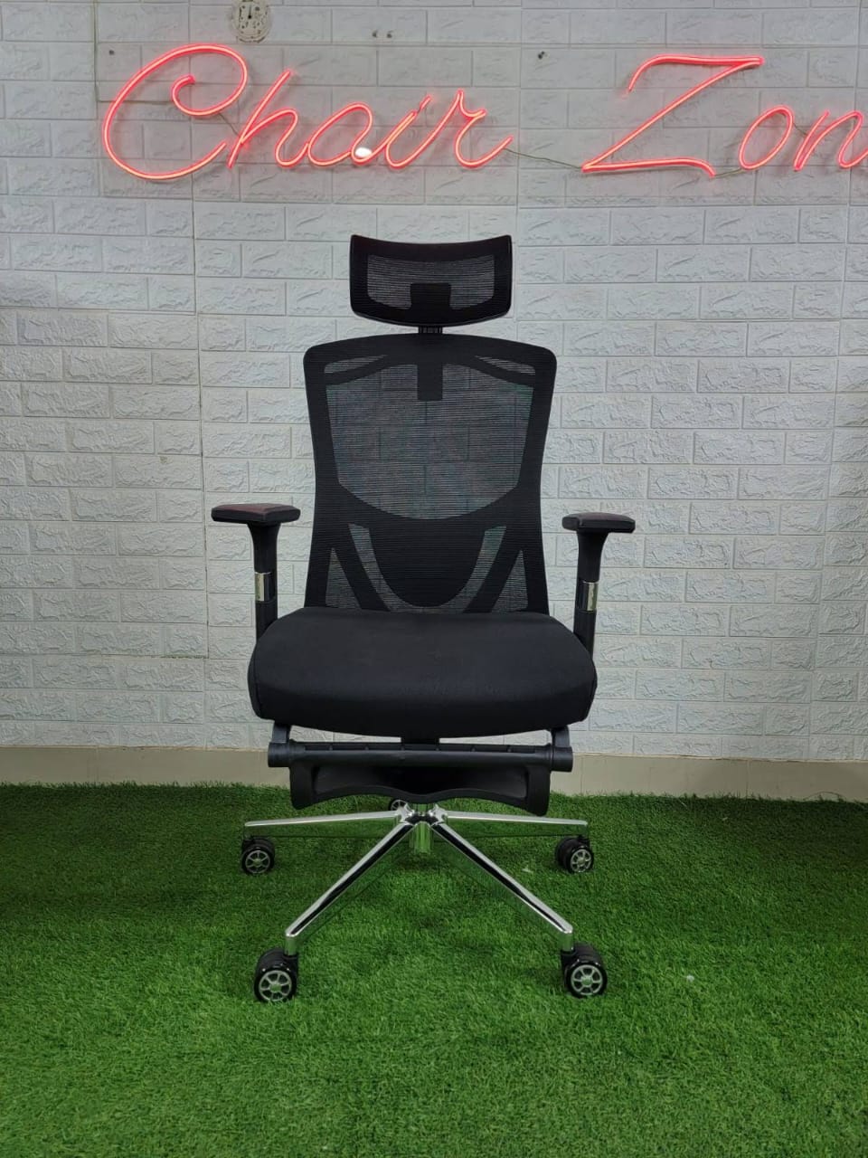 Black Mesh Executive Chair