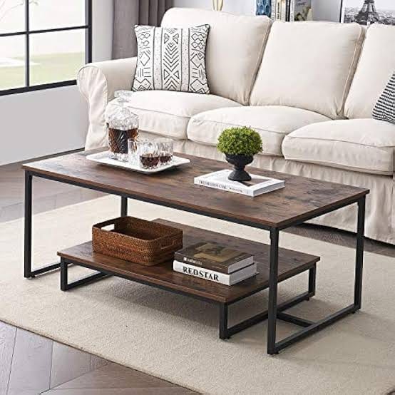 Black Rectangular Coffee Table